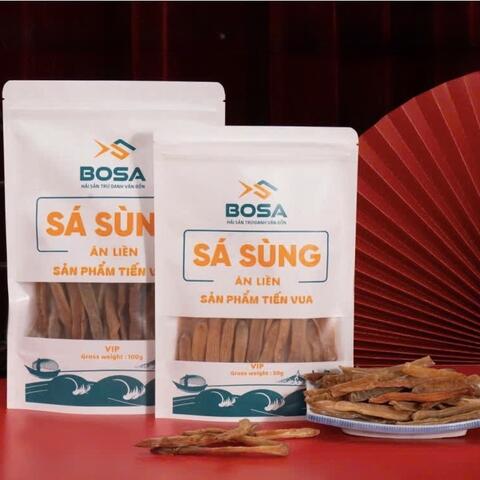 Sá sùng ăn liền – BOSA tiên phong đưa hương vị biển về với mọi nhà