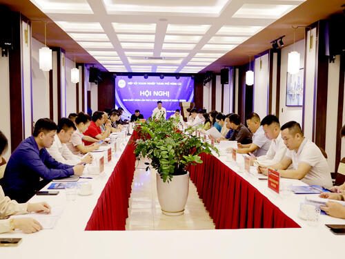 Hội nghị BCH Hiệp hội Doanh nghiệp thành phố Móng Cái lần thứ II, nhiệm kỳ 2024 – 2029