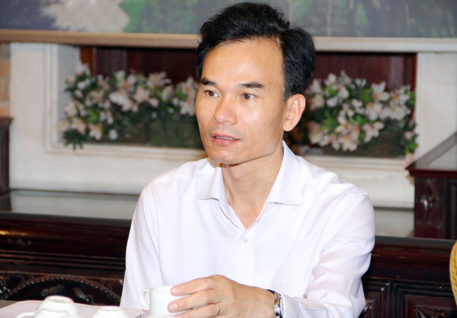 Ông Lê Trọng Thanh, Phó Giám đốc Công ty CP Phát triển Tùng Lâm, TP Uông Bí, tỉnh Quảng Ninh